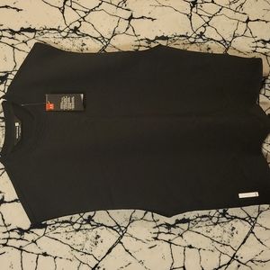 Under armour warm up sleeveless sweat shirt sz s/m